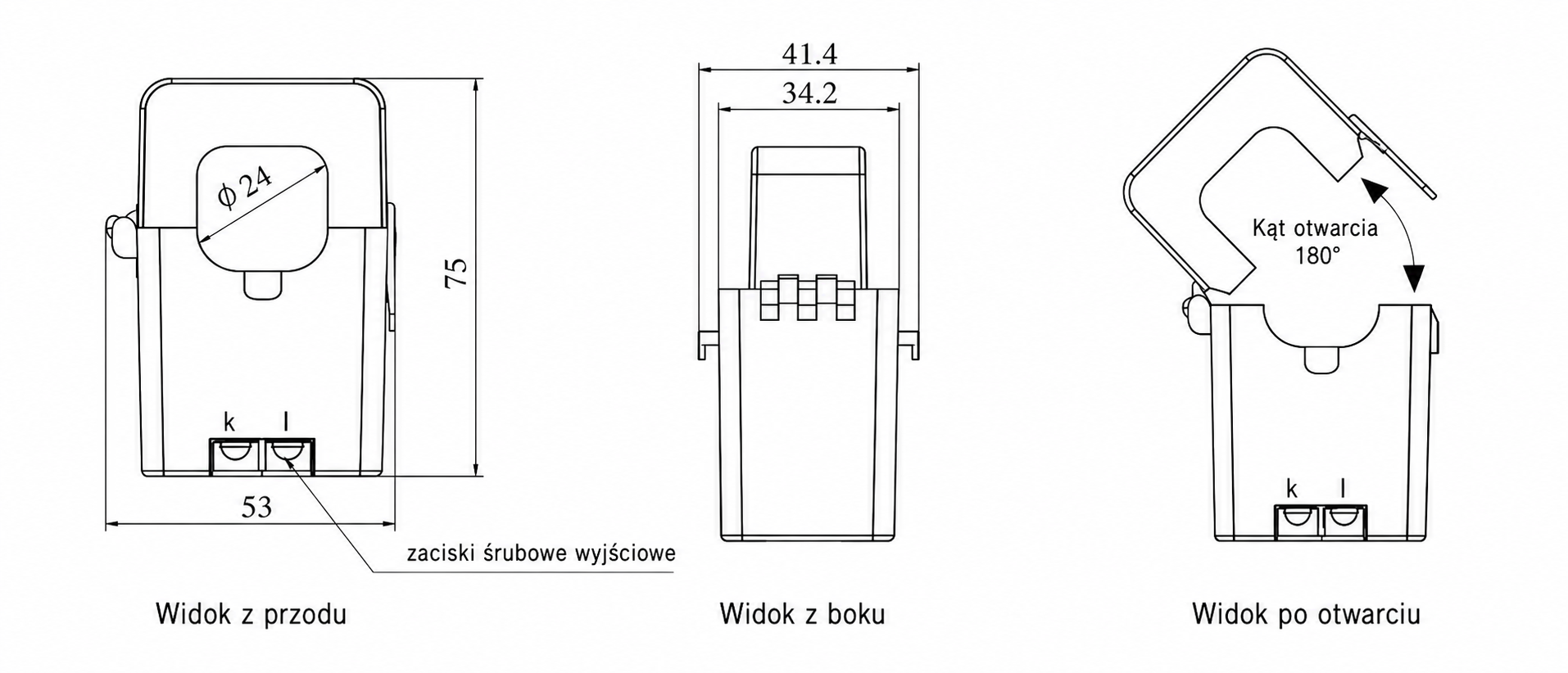 Rysunek techniczny i wymiary PPRZ 24